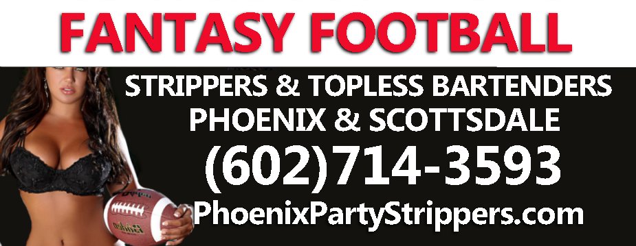 Fantasy Football Draft Strippers phoenix | scottsdale